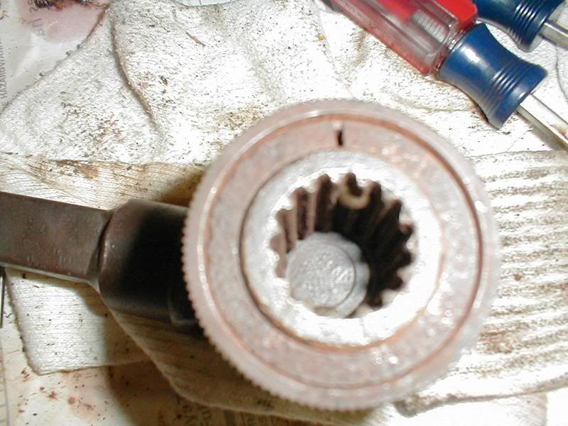 Fix a stuck PTO drive shaft coupler Gravely Tractor Message Board